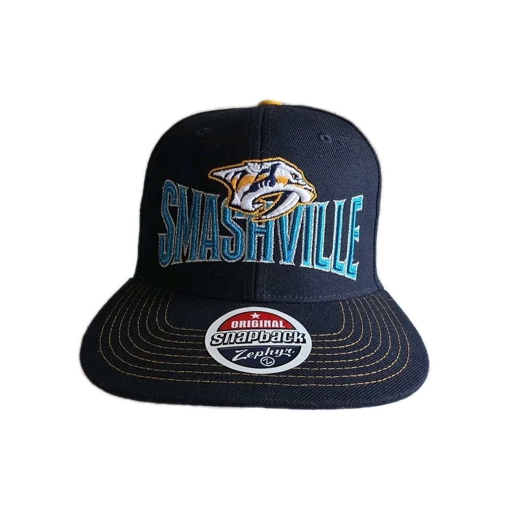 Zephyr NHL Nashville Predators "SMASHVILLE"‎ SNAPBACK HAT